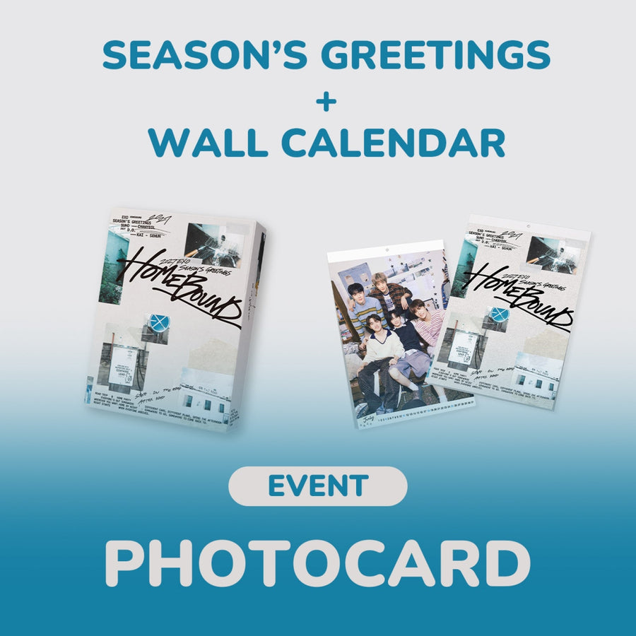 EXO - 2027 Season's Greetings + Wall Calendar - Set