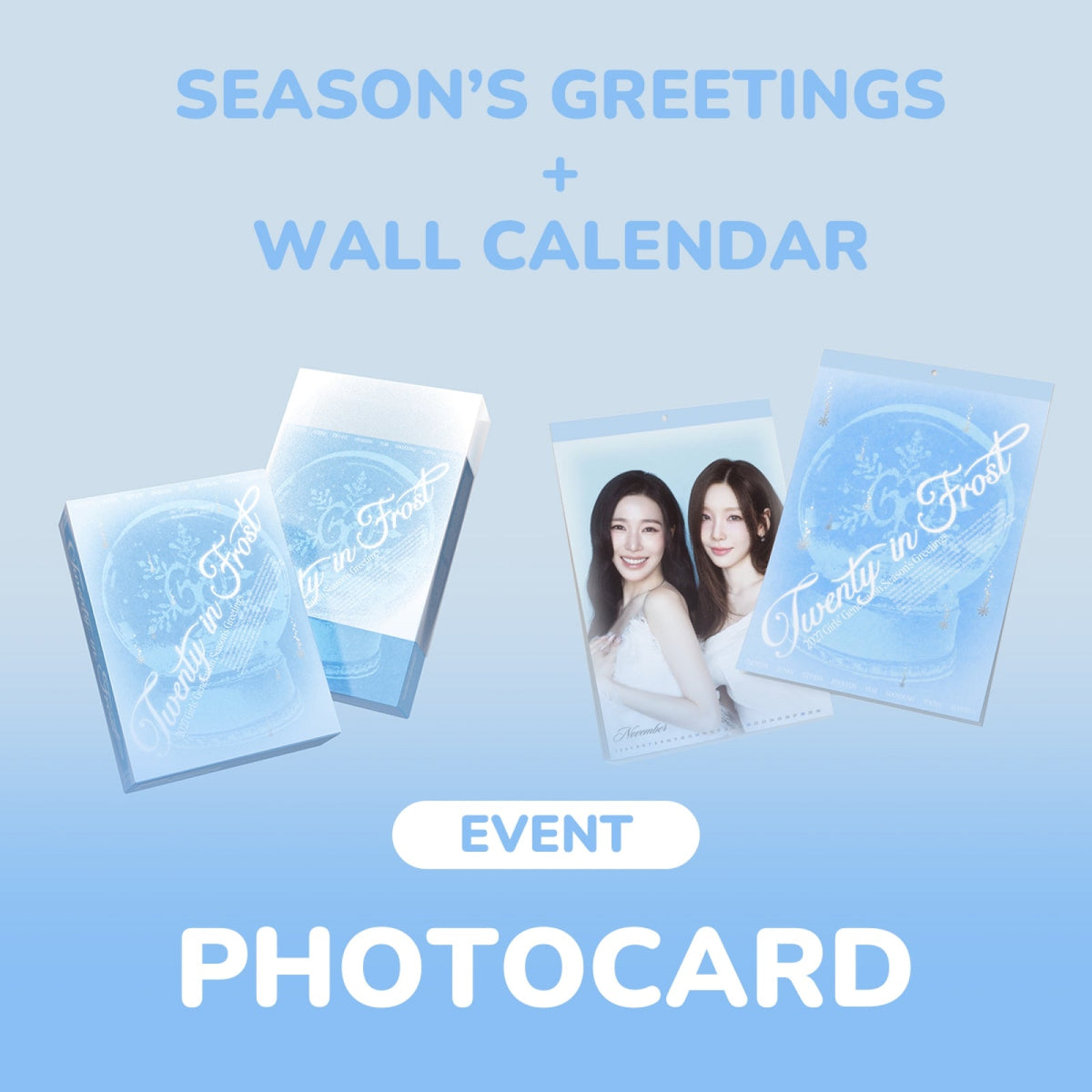 Girls' Generation Girls' Generation - 2027 Season's Greetings + Wall Calendar Set