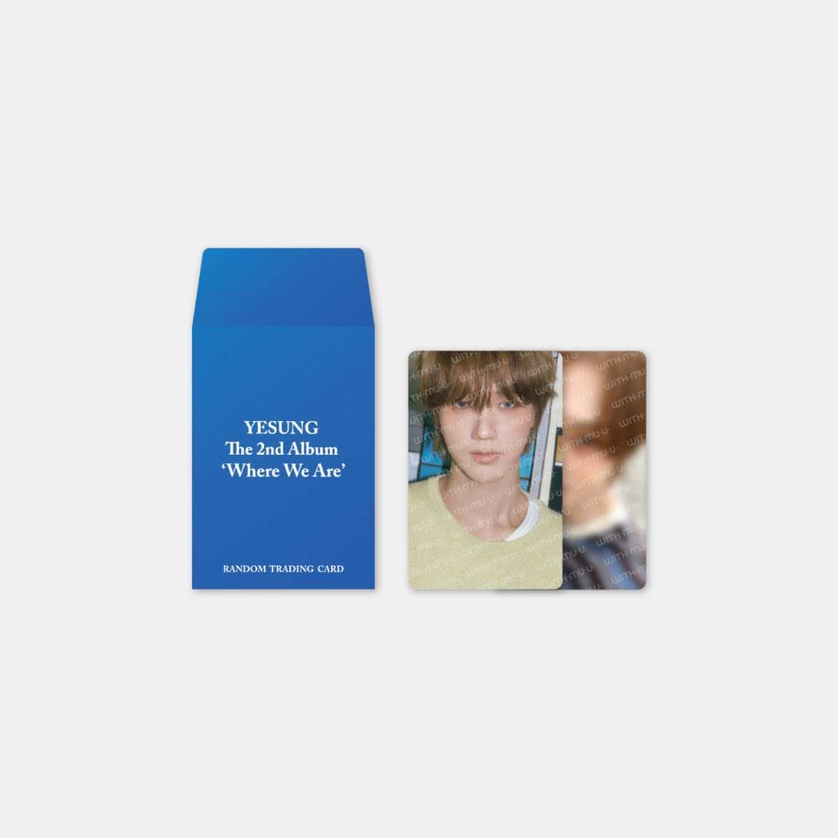 Yesung Yesung - Random Trading Card - Where We Are Ver. - Official MD