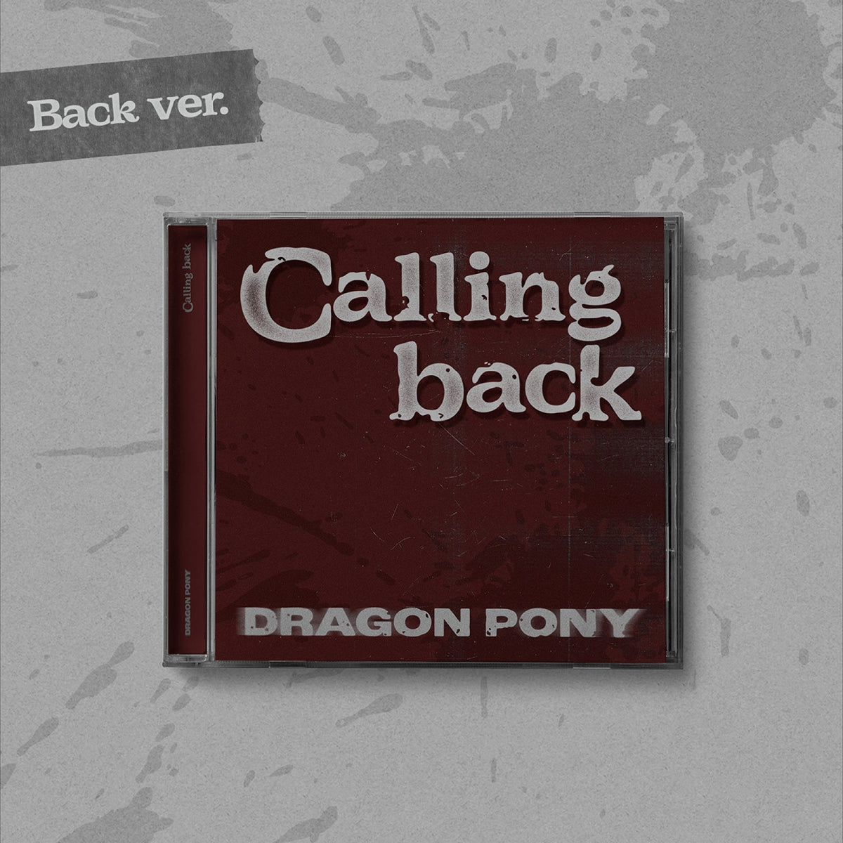 Dragon Pony Dragon Pony - Calling Back - Single Album (Back Ver.)