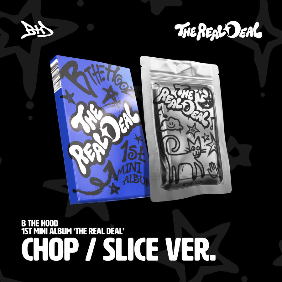 BE'O THE HOOD - THE REAL DEAL - Mini Album (Chop Ver. / Slice Ver.) (2-Album Set)