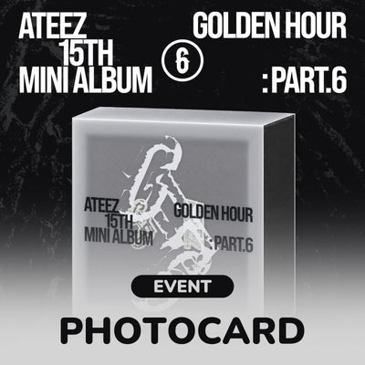ATEEZ - GOLDEN HOUR : Part.6 - Earphone Charm Ver. - Mini Album