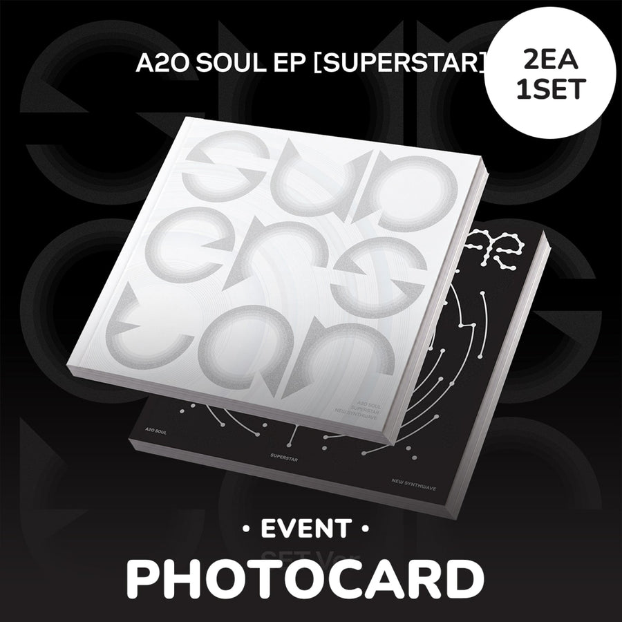 A2O SOUL - SUPERSTAR - Set of 2 albums (SOUL Ver. / CONSTELLATION Ver.) - EP Album