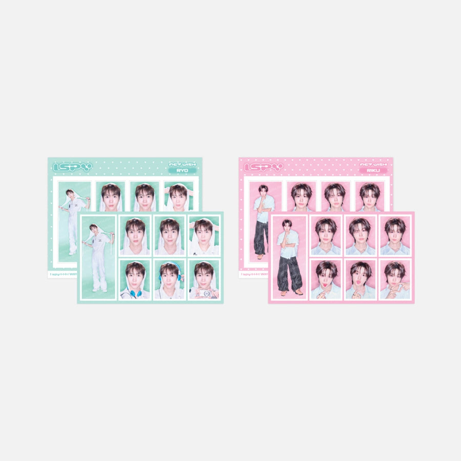 NCT WISH - 07 ID Photo Set - Version I SPY POP UP [WISH LAND] - Official MD