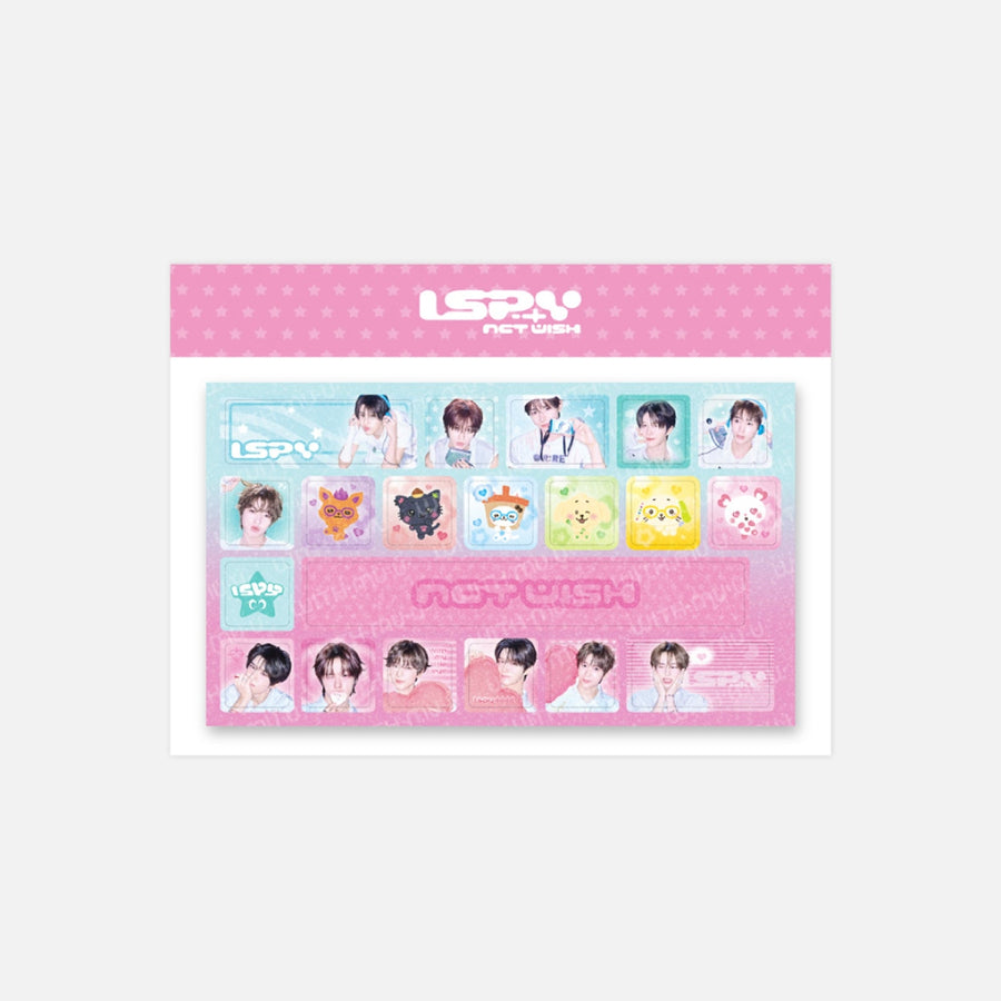 NCT WISH - Keyboard Sticker - I SPY POP UP [WISH LAND] - MD