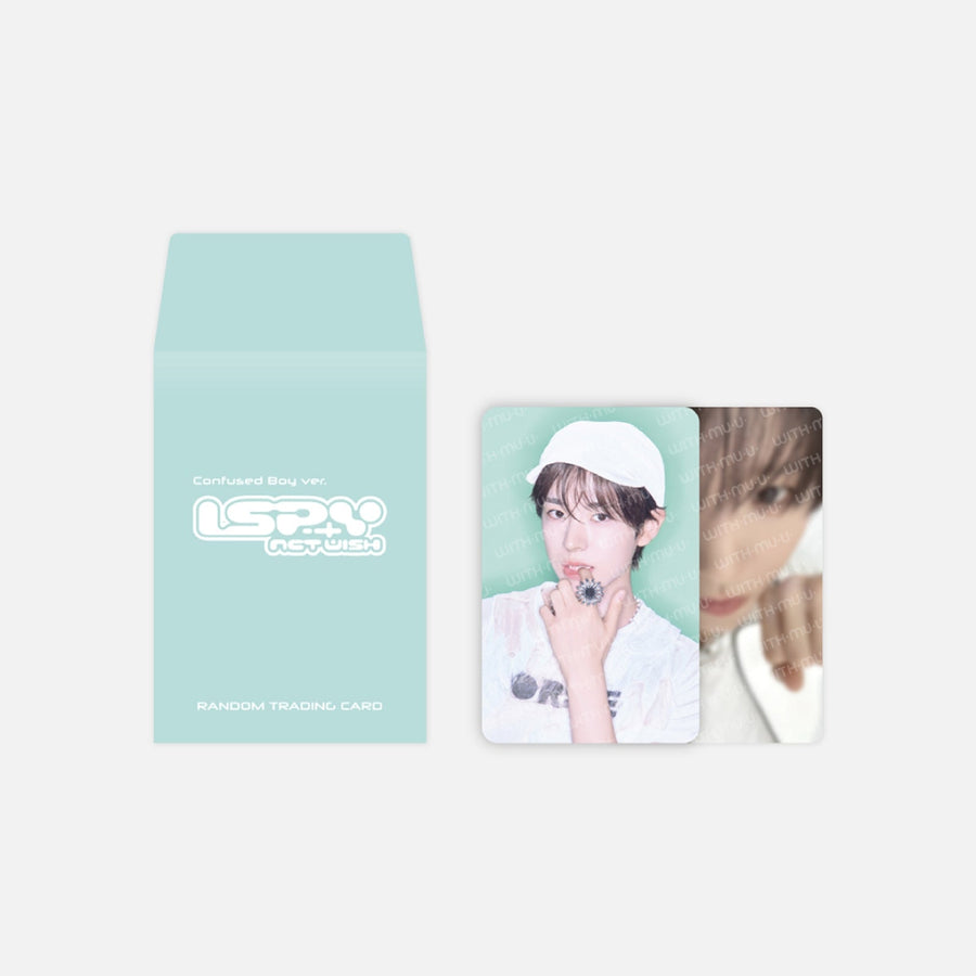 NCT WISH - I SPY Pop Up Random Trading Card - Confused Boy / Lover Boy Ver. - Merch Mini Album 4