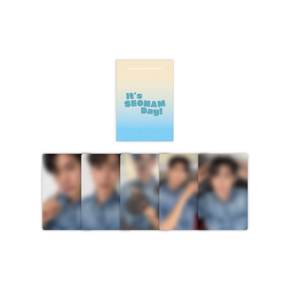 Park Seo Ham Park Seo Ham - Photocard Set 05 - 2026 Birthday Party - MD