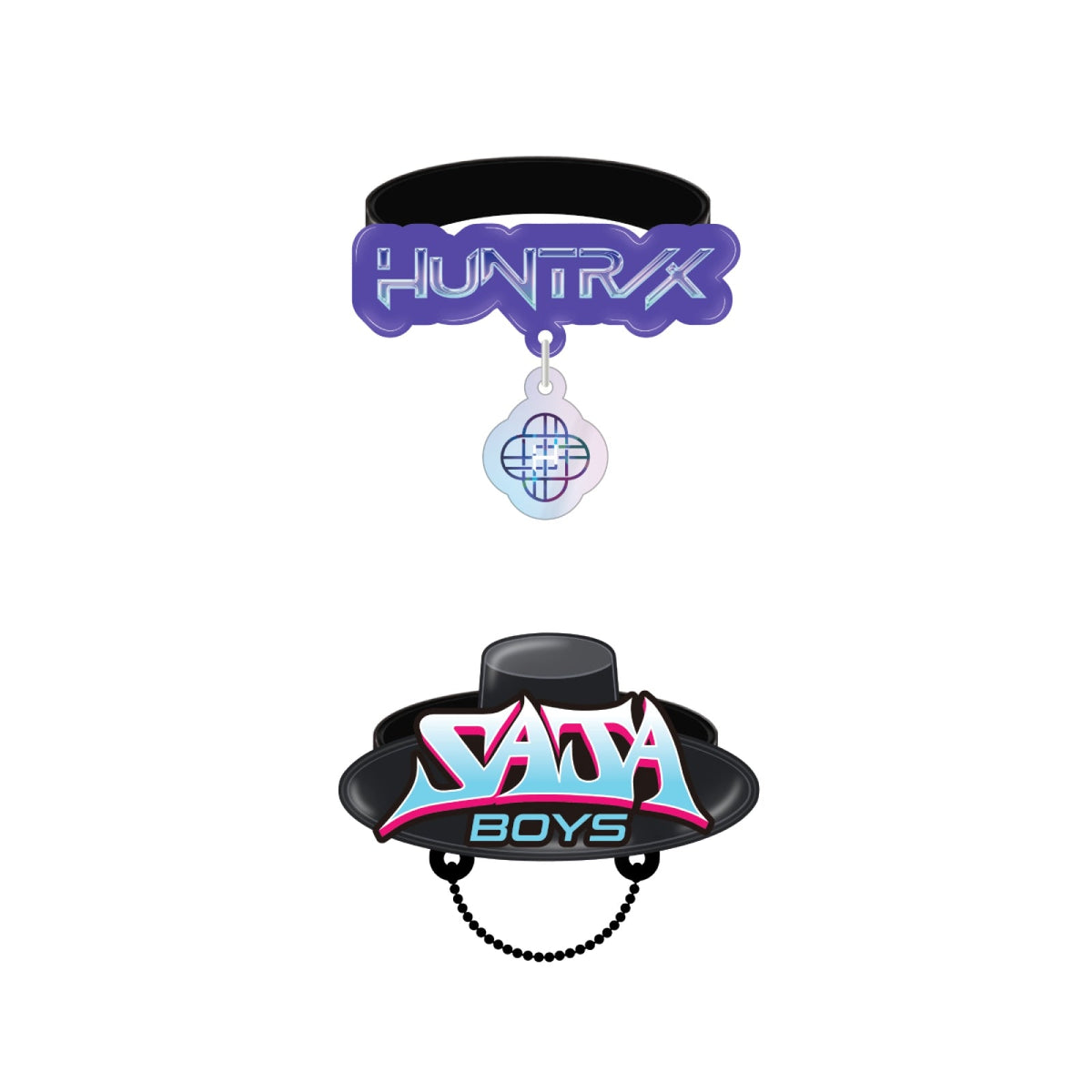 KPop Demon Hunters KPop Demon Hunters - Lightstick Ring - HUNTR/X ou Saja Boys - Lightstick