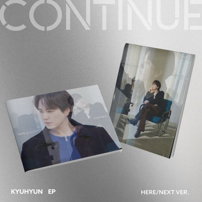 Kyuhyun - CONTINUE - Set HERE Ver. / NEXT Ver. - EP Album