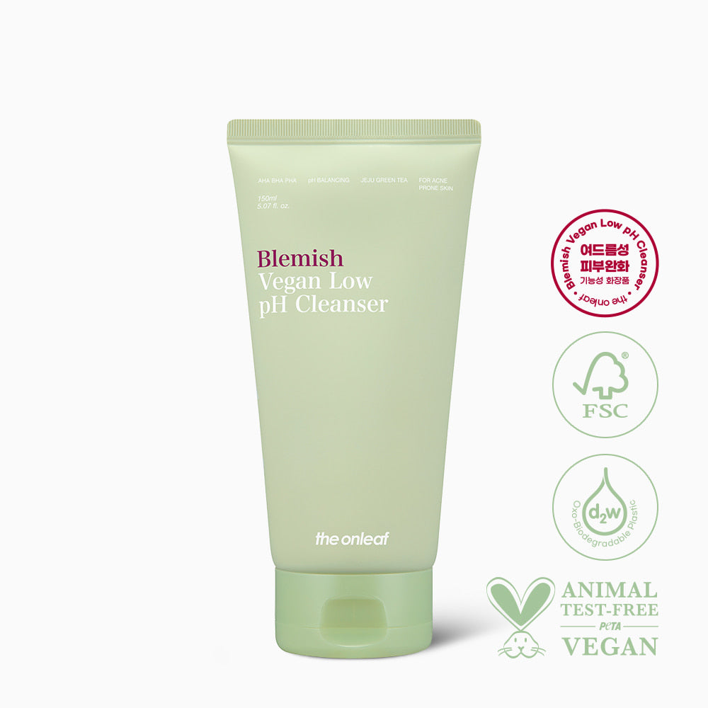 THE ONLEAF Blemish Vegan Low pH Cleanser on sales on our Website !