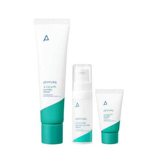 AESTURA A-Cica Calming Cream mini set on sales on our Website !
