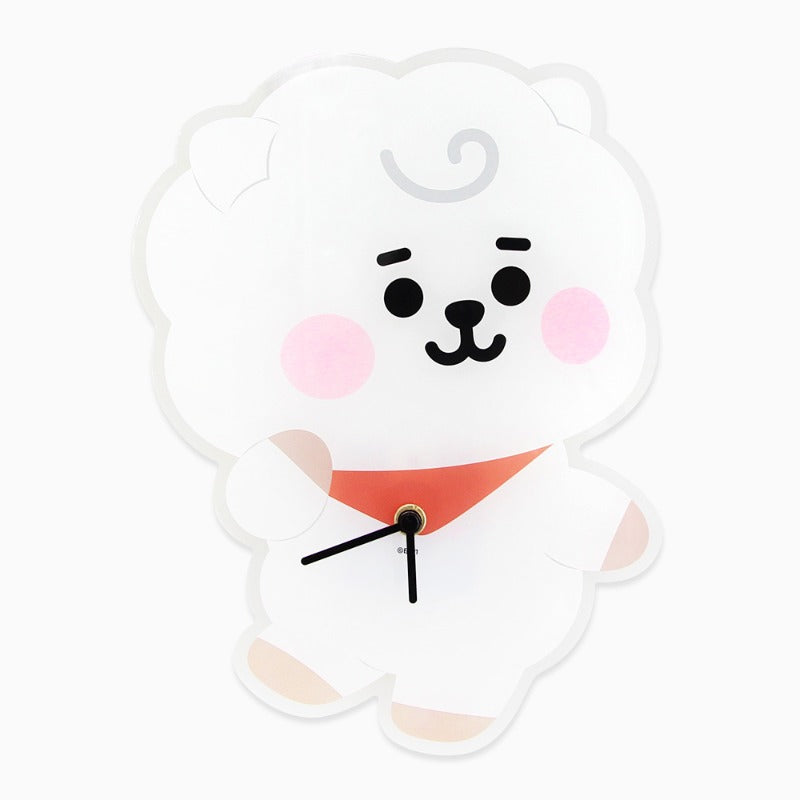 BT21 Acryic Wall Clock Rj on sales on our Website !