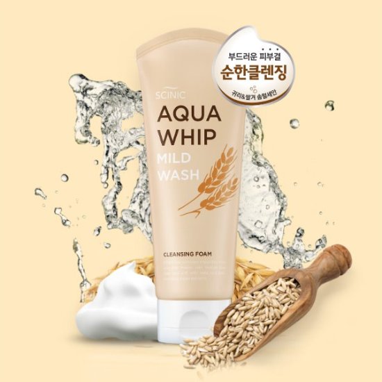 SCINIC Aqua Whip Cleansing Foam on sales on our Website !