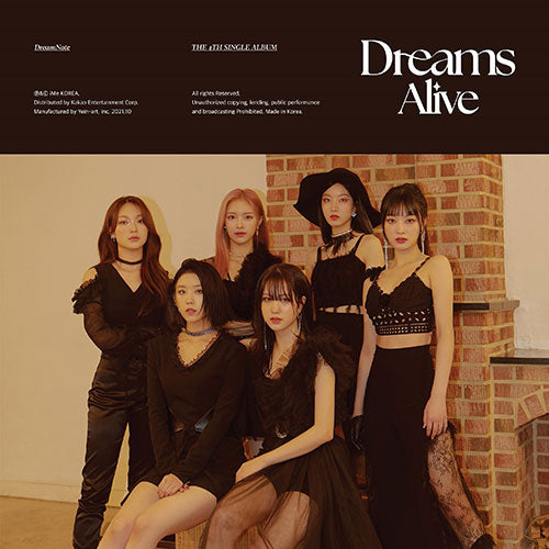 DREAM NOTE DREAM ALIVE 4th single Album on sales on our Website !