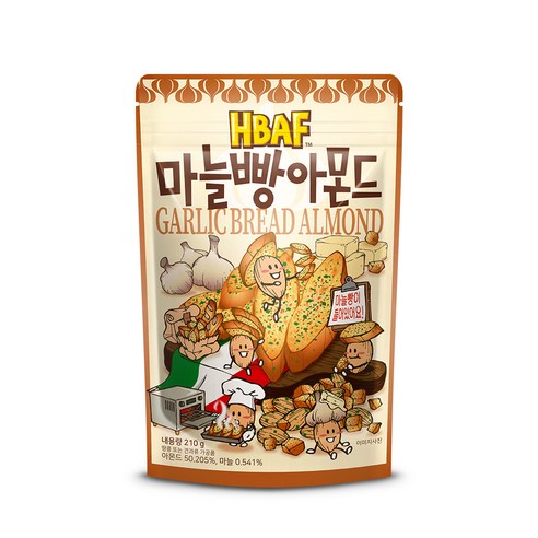 HBAF Garlic Bread Almond 190g on sales on our Website !
