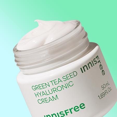 INNISFREE Green Tea Seed Hyaluronic Cream 50ml on sales on our Website !