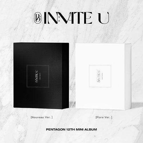 PENTAGON IN:VITE U 12th Mini Album on sales on our Website !