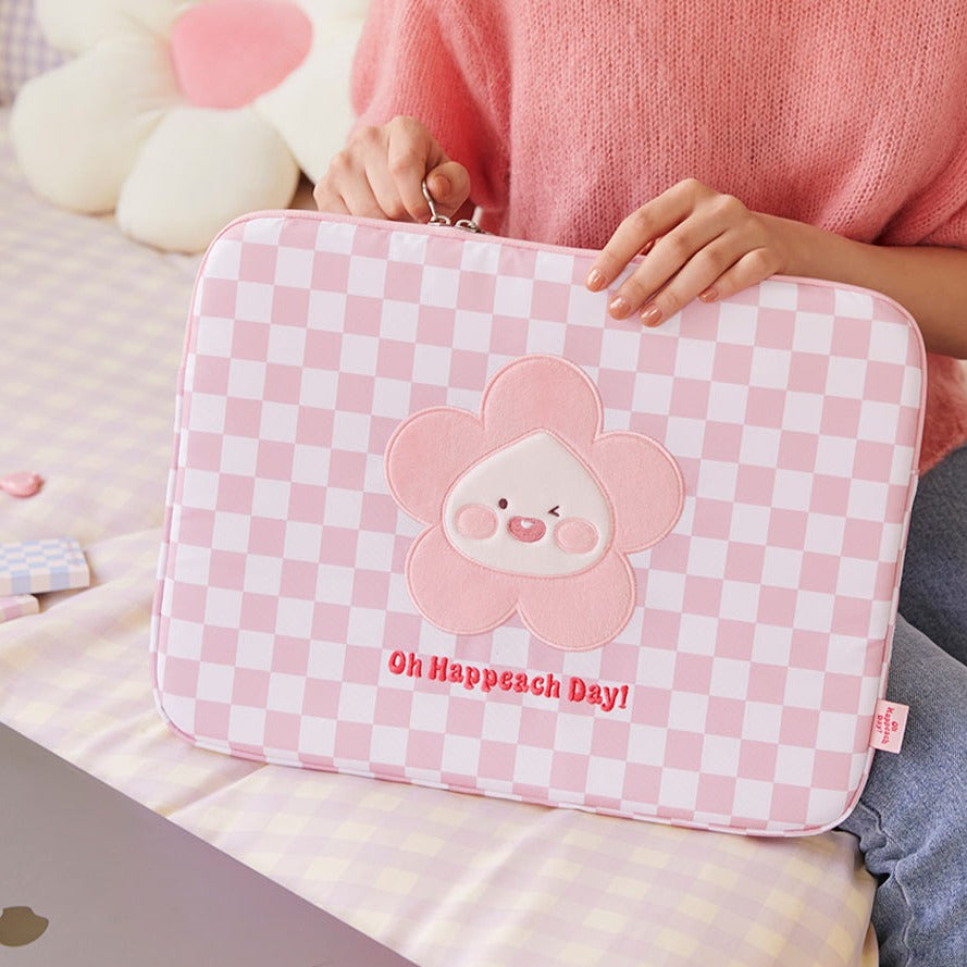 KAKAO FRIENDS Oh Happeach Day Pouch 15inch on sales on our Website !