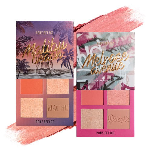 PONY EFFECT L.A Days Blush Palette on sales on our Website !