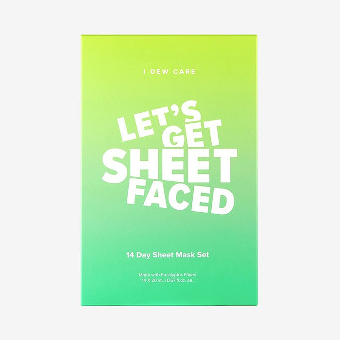 I DEW CARE Let's Get Sheet Faced Sheetmasks Set on sales on our Website !