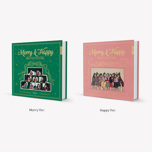 TWICE MERRY & HAPPY Repackage Album on sales on our Website !