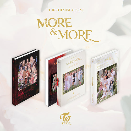 TWICE MORE & MORE 9th Mini Album on sales on our Website !