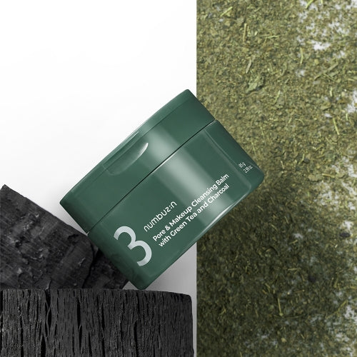 NUMBUZIN N.3 Green Tea and Charcoal Pore and Makeup Cleansing Balm on sales on our Website !