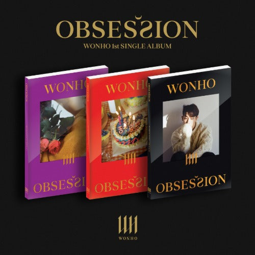 WONHO Obsession 1st Single Album on sales on our Website !