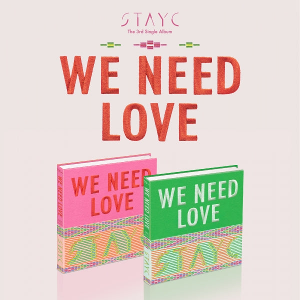 STAYC We Need Love 3rd Single Album on sales on our Website !