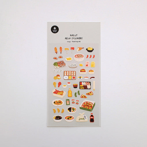SUATELIER Stickers - Food Trip 6 on sales on our Website !