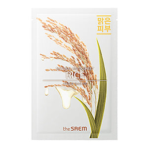 THE SAEM Natural Mask Sheet Rice on sales on our Website !