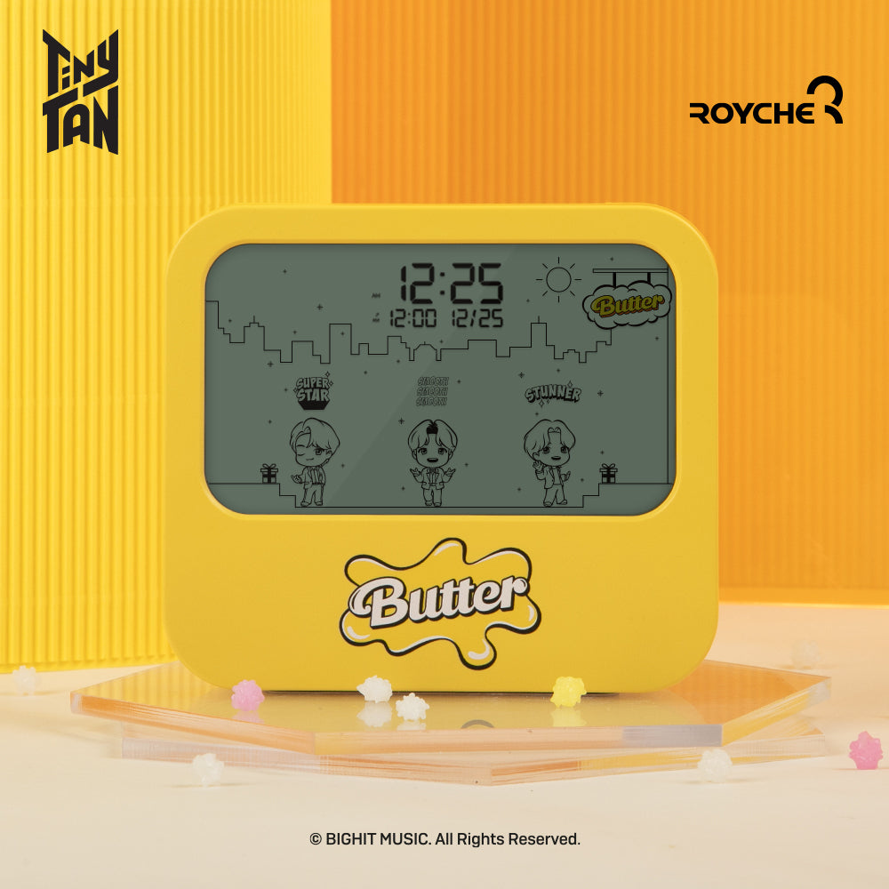 BTS Tinytan Butter Animation Clock on sales on our Website !