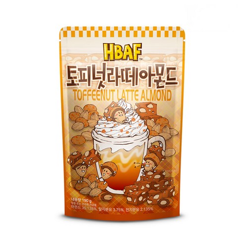 HBAF Toffeenut Latte Almond on sales on our Website !