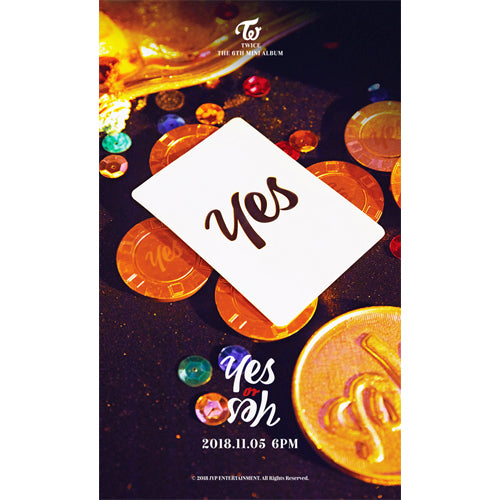 TWICE YES or YES 6th Mini Album on sales on our Website !