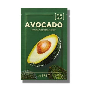 THE SAEM Natural Mask Sheet Avocado on sales on our Website !